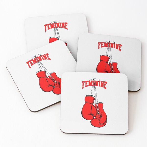 Item preview, FEMININE Boxing Gloves WoT shirt designed and sold by LeviaMarch.