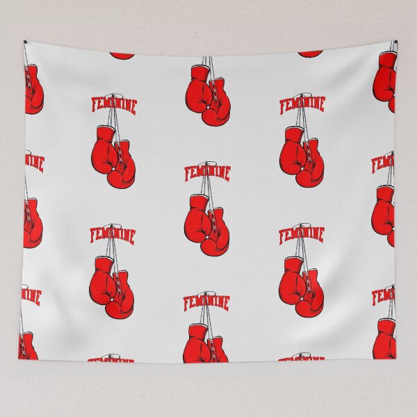 Item preview, FEMININE Boxing Gloves WoT shirt designed and sold by LeviaMarch.