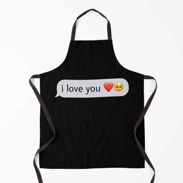 Artikelvorschau, Ich liebe dich. SMS-Text, weinendes Herz-Emoji entworfen und verkauft von maplejoyy.