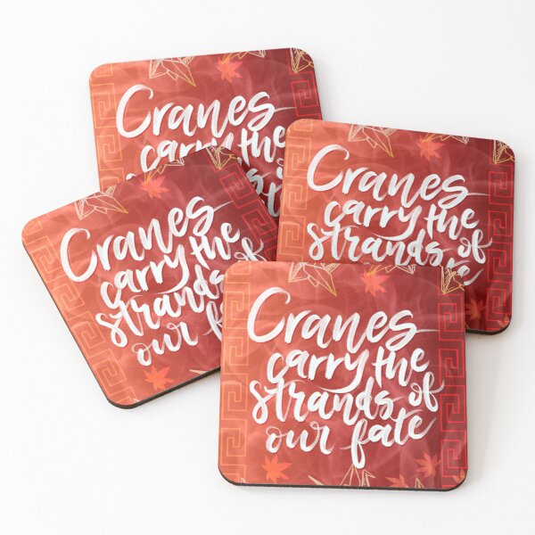 Item preview, Crimson Cranes designed and sold by joyfulreader03.