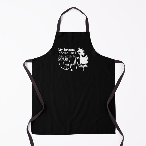 Item preview, My broom broke so I became a nurse, funny witch designed and sold by Auntieck.