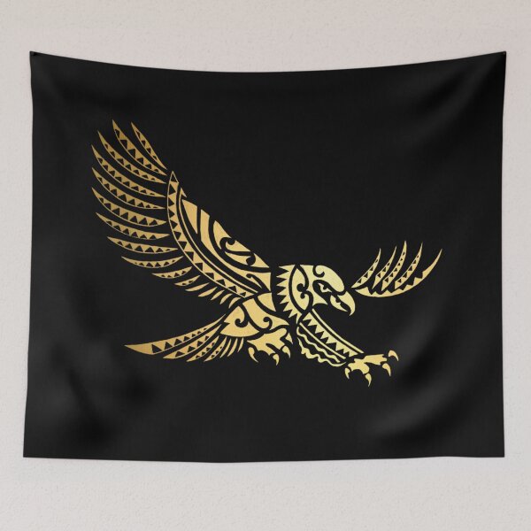 Item preview, Golden tribal eagle designed and sold by attracdionz.