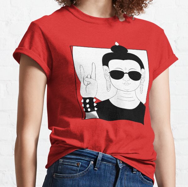 The Heavy Metal Buddha Classic T-Shirt