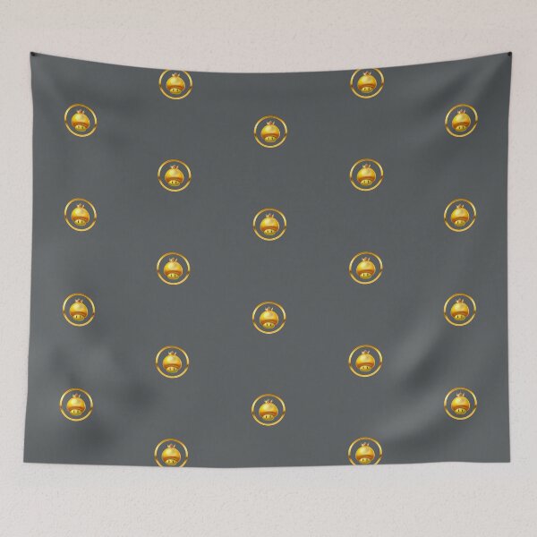 Item preview, Super Golden Mushroom! (on Grey) designed and sold by epinkb.