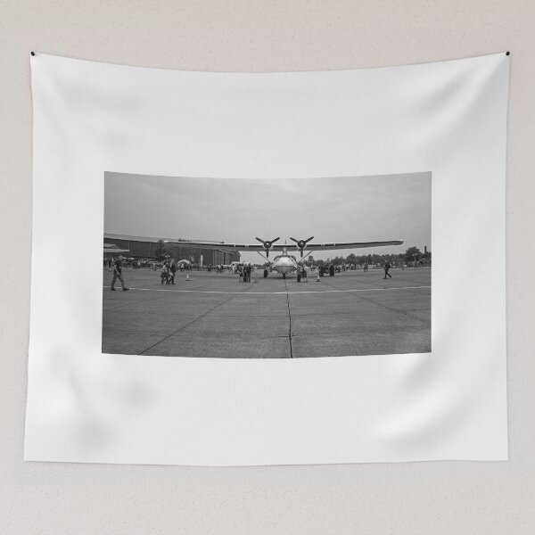 Item preview, Man walking across consolidated PBY-5A Catalina designed and sold by santoshputhran.
