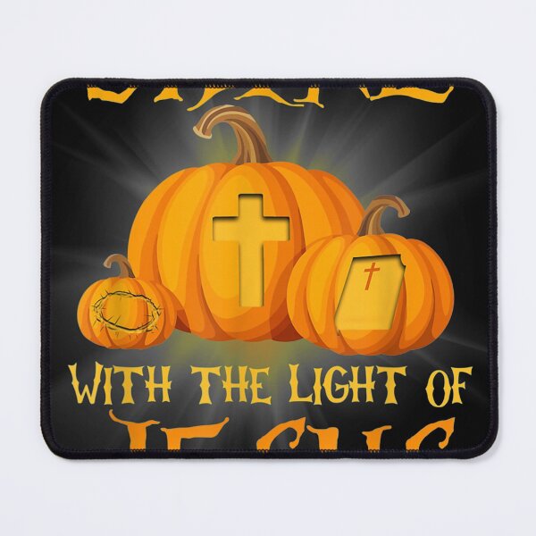 Item preview, Shine With The Light Of Jesus Christian Halloween Pumpkin designed and sold by cierramwrigh.