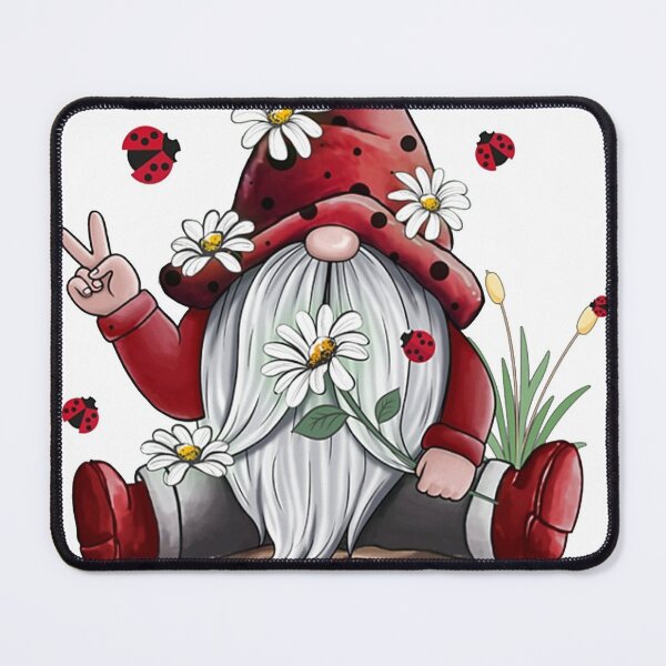 Item preview, Be Kind Daisy Gnome Flowers Ladybugs designed and sold by lucilleashah21.