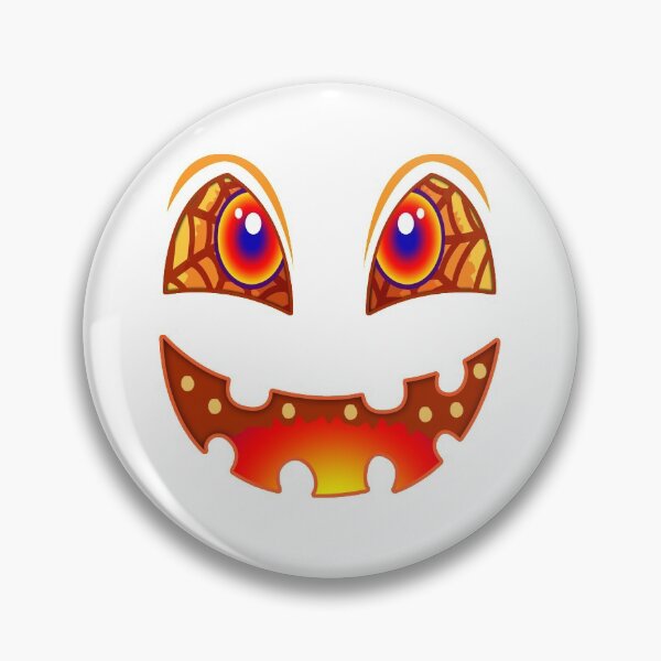 Item preview, Halloween Pumpkin Face designed and sold by MisPuHoney.