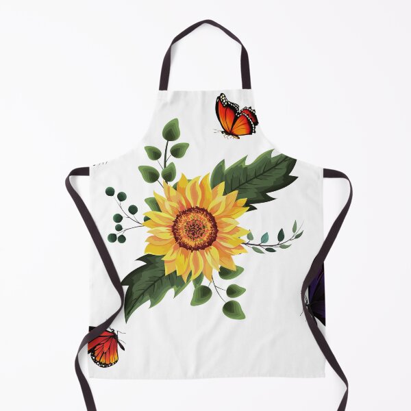 Item preview, Butterfly with sunflower designed and sold by Preety Padhiyar.