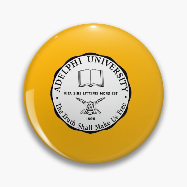 Item preview, Adelphi University Seal black white designed and sold by dablohotaru.