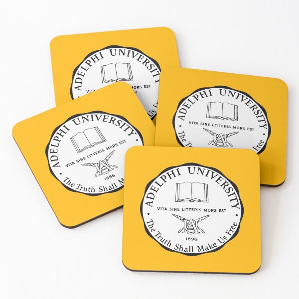 Item preview, Adelphi University Seal black white designed and sold by dablohotaru.