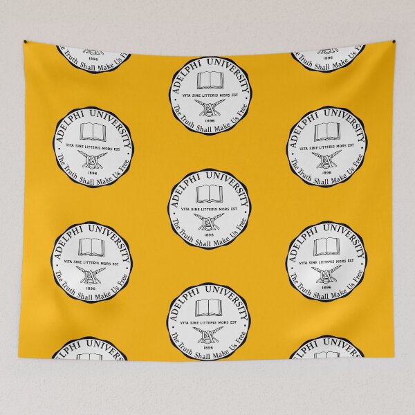 Item preview, Adelphi University Seal black white designed and sold by dablohotaru.