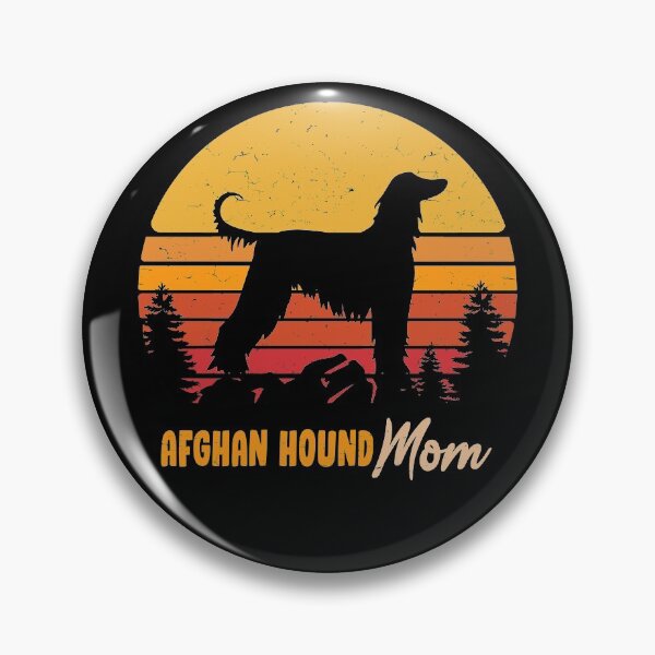 Artikelvorschau, Afghan Hound Dog Mom Vintage Retro entworfen und verkauft von rafaeltto.