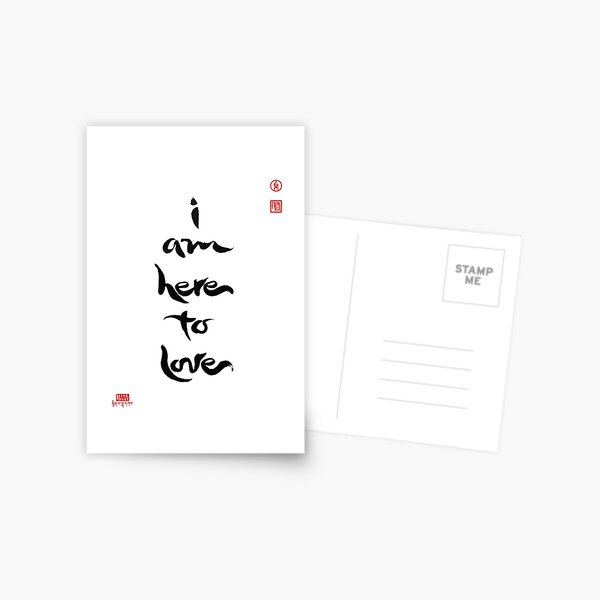 Item preview, I Am Here To Love designed and sold by JMWart.