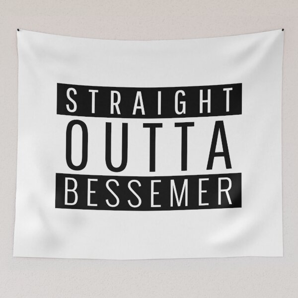 Item preview, Straight Outta Bessemer Alabama  designed and sold by Teelogic.