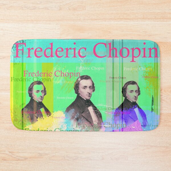 Item preview, French composer, Frederic Chopin, aesthetic portrait designed and sold by Mauswohn.
