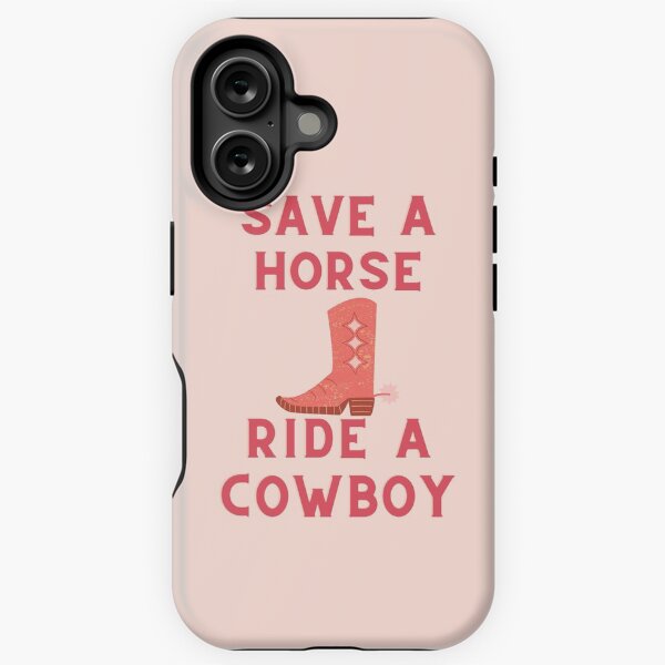 Aperçu de l'œuvre Sauvez un cheval, montez un cow-boy créée et vendue par mainsqueezemar.