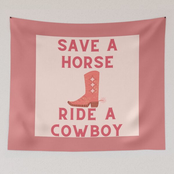 Item preview, Save a Horse Ride a Cowboy Bachelorette Party Stuff designed and sold by mainsqueezemar.