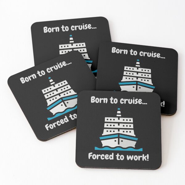 Item preview, Born to cruise...forced to work! designed and sold by CheryleaDesigns.