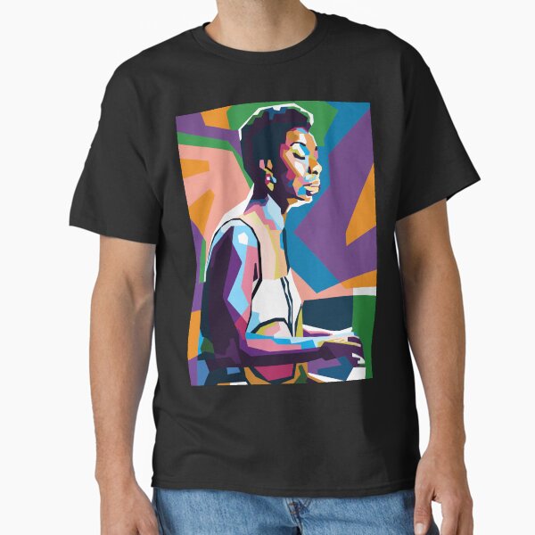 Item preview, An Abstract Geometric of Nina Simone designed and sold by smd90.