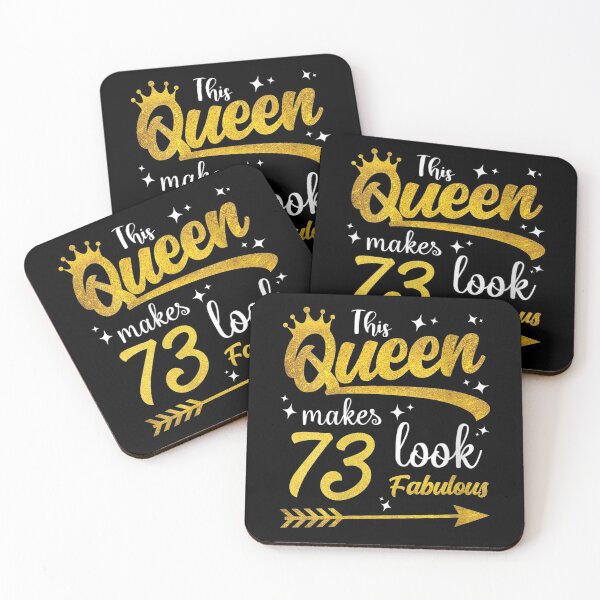 Item preview, Womens Queen Birthday This Queen Makes 73 Look Fabulous 73rd Party designed and sold by CuthbertShop.
