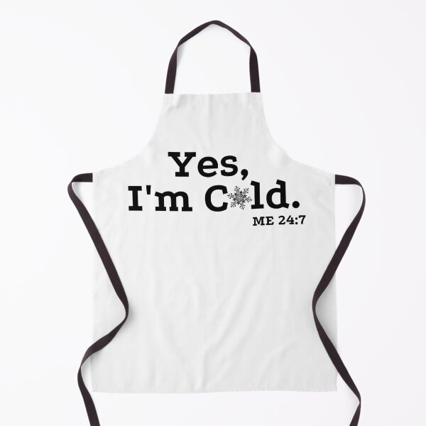 Item preview, Yes, I'm Cold.  ME 24:7 with Snowflake Version 2 by Boo-da-chay designed and sold by Boo-da-chay.