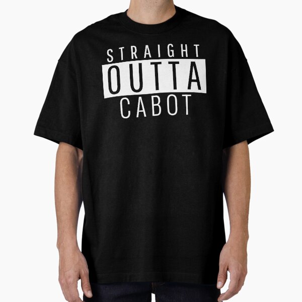 Vista previa del artículo con la obra «Straight Outta Cabot Arkansas», diseñado y vendido por Teelogic.