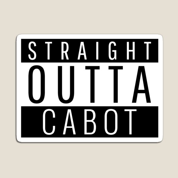 Vista previa del artículo con la obra «Straight Outta Cabot Arkansas», diseñado y vendido por Teelogic.