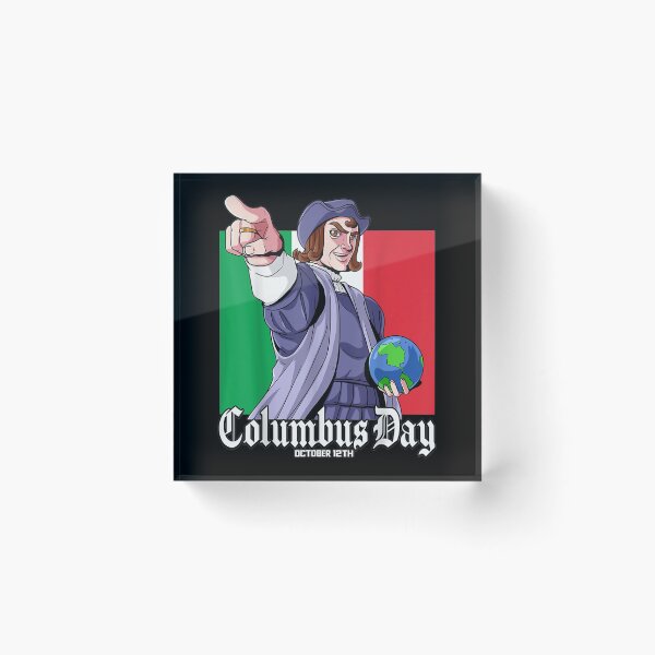 Item preview, Happy Columbus Day - Christopher Columbus Italian designed and sold by Jackwidforss.