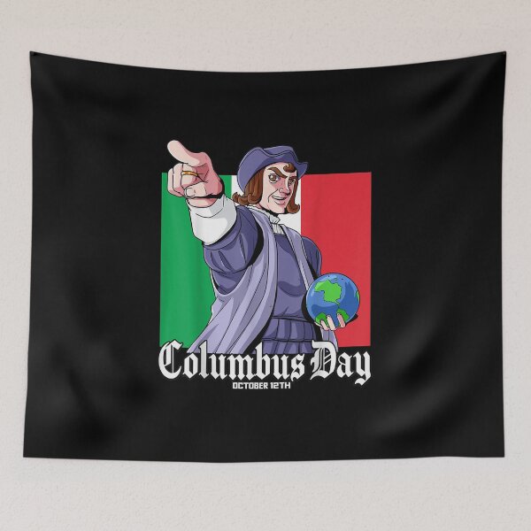 Item preview, Happy Columbus Day - Christopher Columbus Italian designed and sold by Jackwidforss.