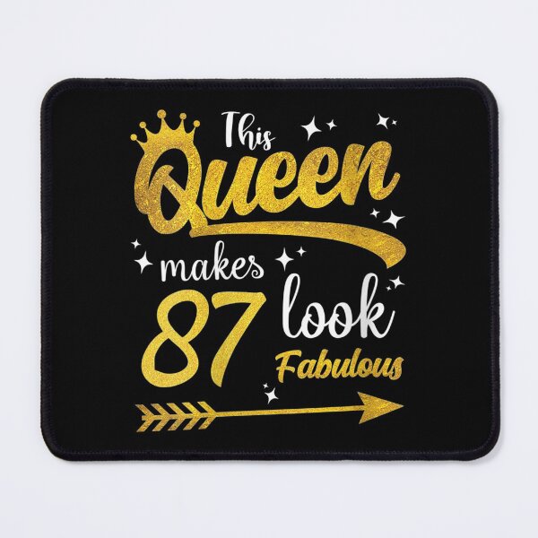 Item preview, Womens Queen Birthday This Queen Makes 87 Look Fabulous 87th Party designed and sold by CuthbertShop.