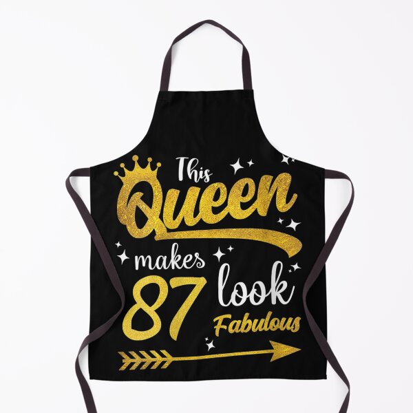 Item preview, Womens Queen Birthday This Queen Makes 87 Look Fabulous 87th Party designed and sold by CuthbertShop.