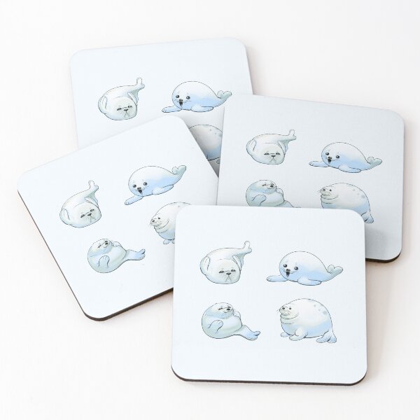 Item preview, Baby Harp Seal Group designed and sold by WormLasagna.