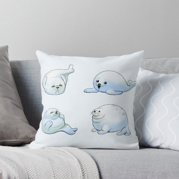 Item preview, Baby Harp Seal Group designed and sold by WormLasagna.