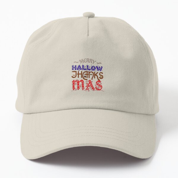 Merry Hallowthanksmas (Ver 2) Dad Hat