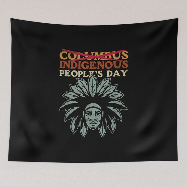 Item preview, Native American Indigenous Day Columbus Day 1492 designed and sold by Jackwidforss.
