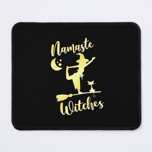 Namaste Witch Mouse Pad