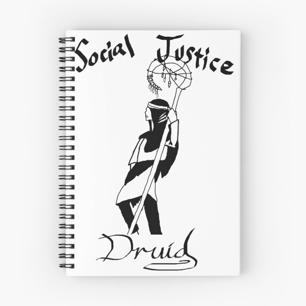 Item preview, Social Justice Druid designed and sold by Ella's Art.