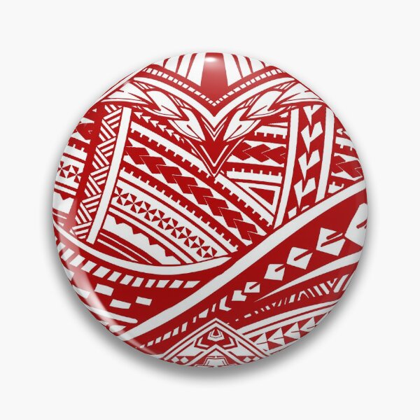Item preview, diseño de tatuaje polinesio rojo designed and sold by judsonsen.