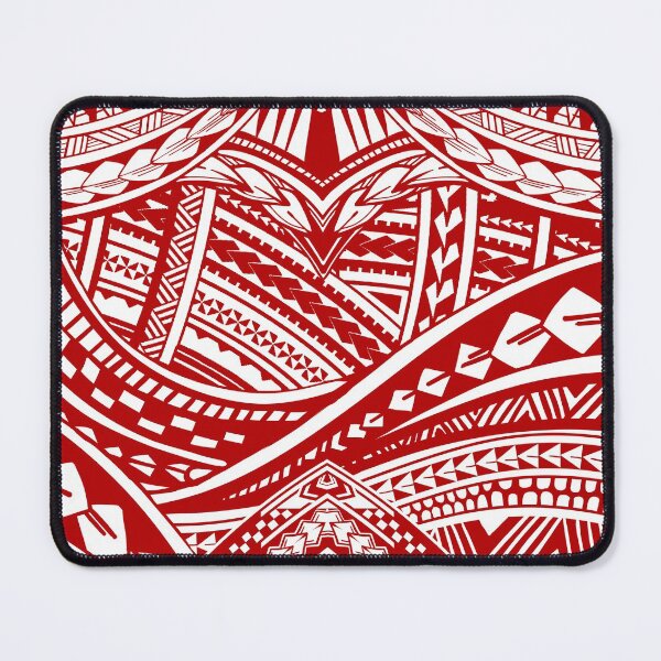 Item preview, red Polynesian tatoo design designed and sold by judsonsen.