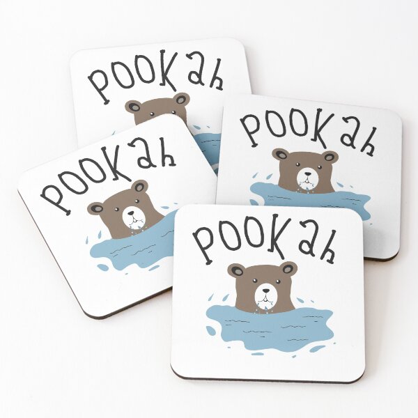 Item preview, Pookaah wet bear doodle artwork designed and sold by FashionN5.