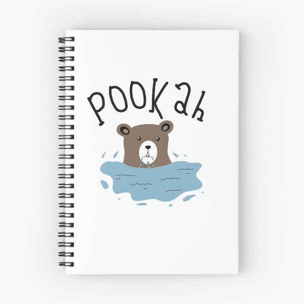 Item preview, Pookaah wet bear doodle artwork designed and sold by FashionN5.