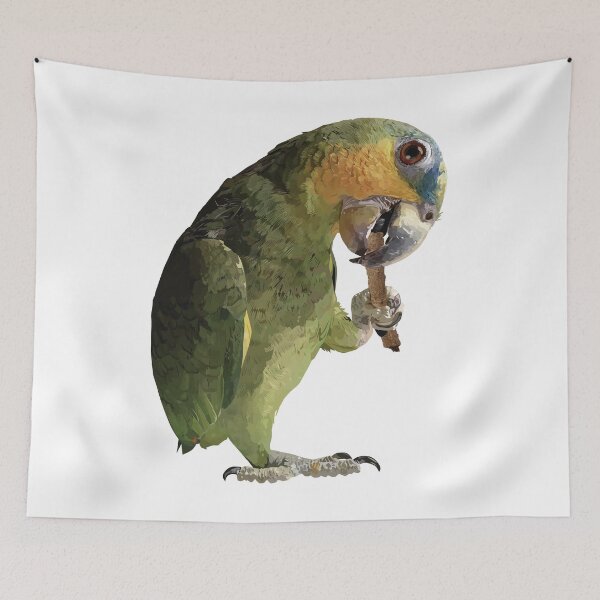 Item preview, Orange-winged Amazon designed and sold by obscurite.