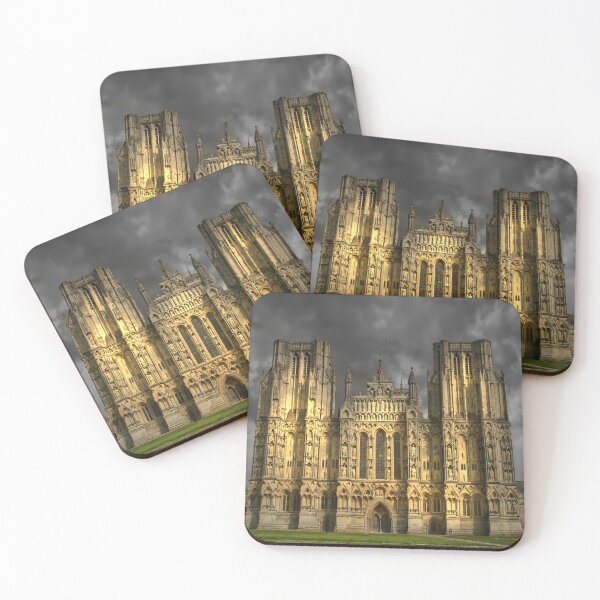 Item preview, Wells Cathedral Dramatic Sky designed and sold by Alisonchambers2.