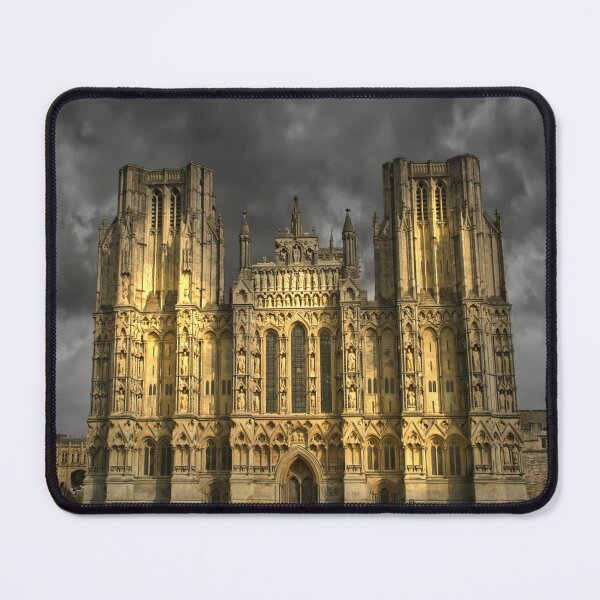 Item preview, Wells Cathedral Dramatic Sky designed and sold by Alisonchambers2.