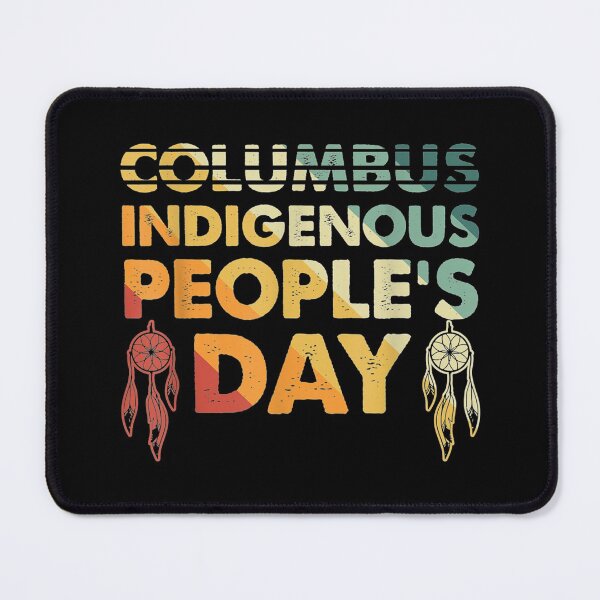 Item preview, Columbus Indigenous People's Day Vintage Native designed and sold by Hampusdahlin.