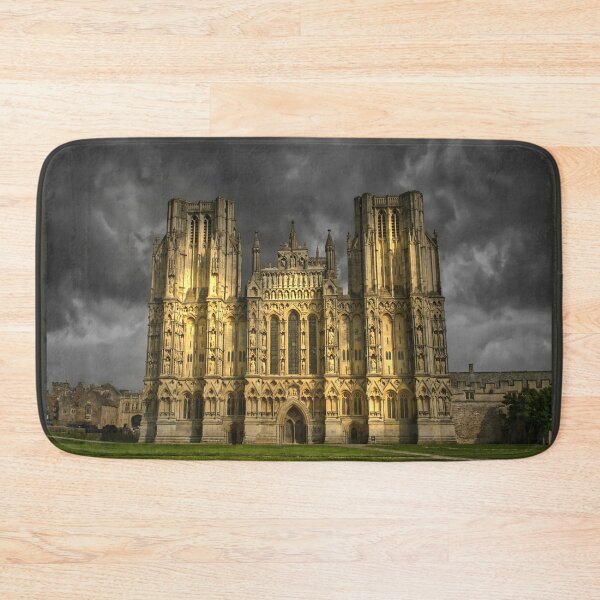 Item preview, Wells Cathedral Dramatic Sky designed and sold by Alisonchambers2.