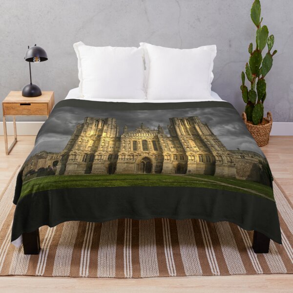 Item preview, Wells Cathedral Dramatic Sky designed and sold by Alisonchambers2.