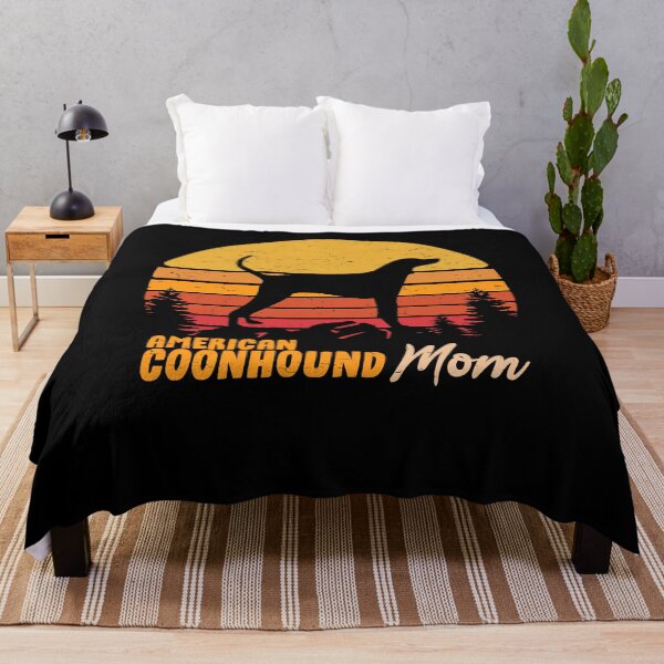 Item preview, American Coonhound Dog Mom Vintage Retro designed and sold by rafaeltto.