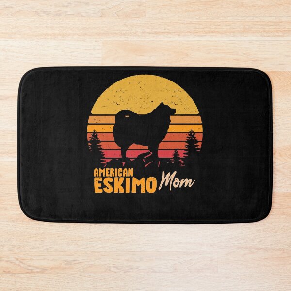 Item preview, American Eskimo Dog Mom Vintage Retro designed and sold by rafaeltto.